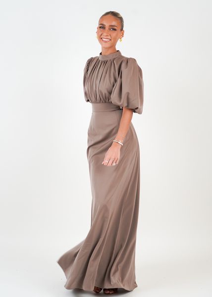 Hovedbilde HOLLY KJOLE Taupe