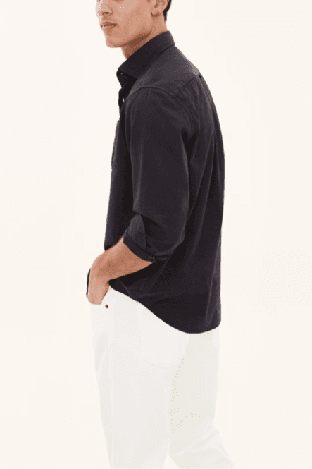 Hovedbilde REGULAR FIT TWILLSKJORTE Night Blue