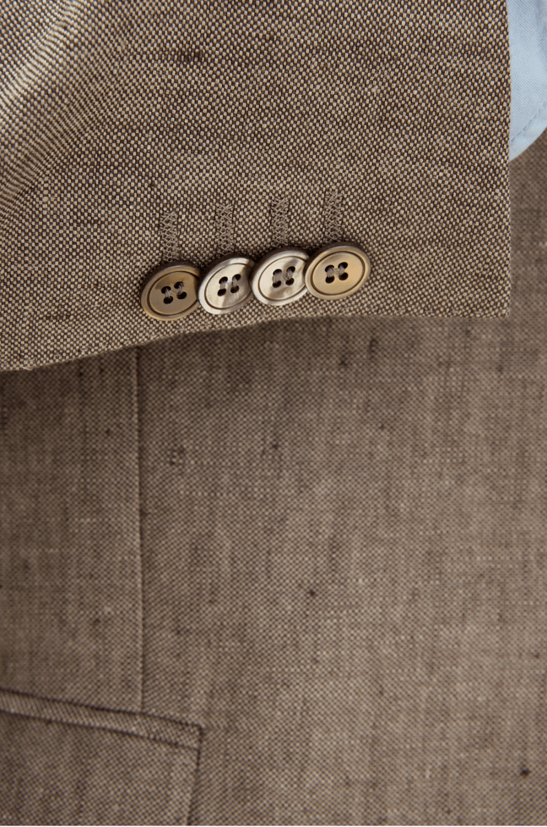 FERRY SOFT LINBLAZER Brun