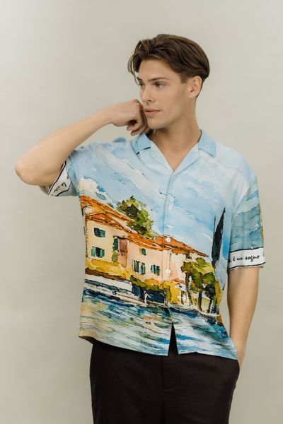 Hovedbilde RAFFAELLO KORTERMET SKJORTE