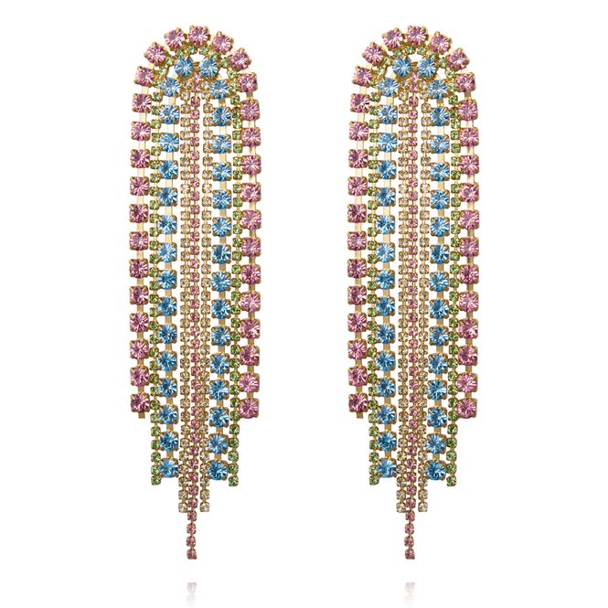 Hovedbilde UNA EARRINGS GOLD Dreamscape Combo