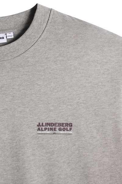 Hovedbilde BENNETT HEAVY T-SHIRT Light Grey Melange