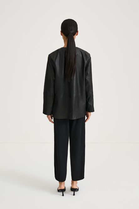 Hovedbilde VALENCIA LEATHER JACKET Black