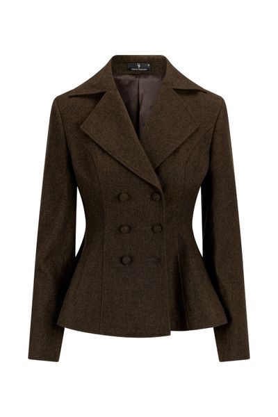 Hovedbilde SANDRA BLAZER Dark Brown