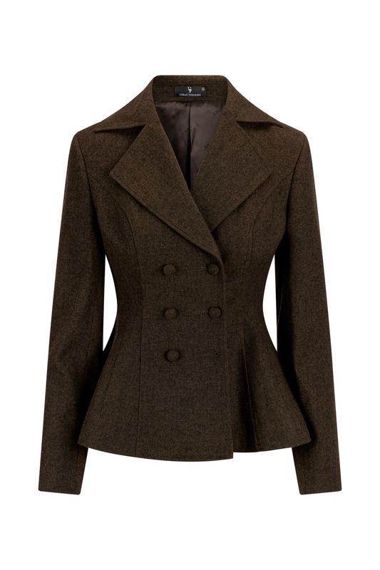SANDRA BLAZER Dark Brown