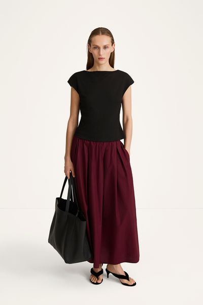 Hovedbilde JORINA MAXI SKIRT Bordeaux