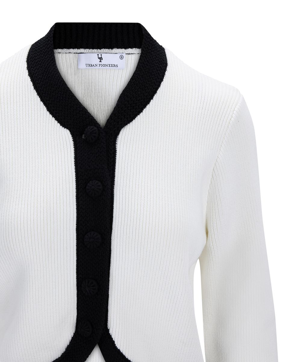 RIALTA CARDIGAN Krem