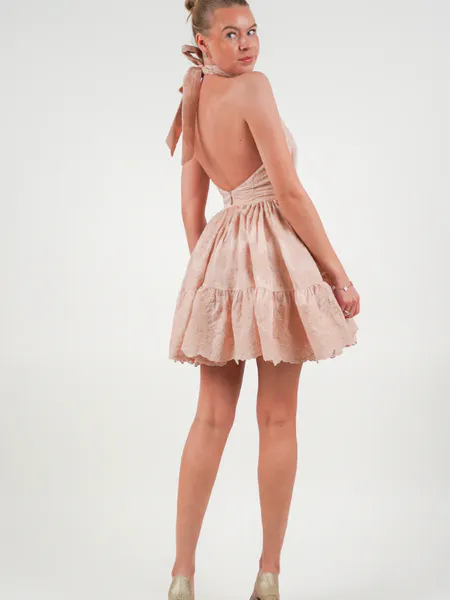 Bilde av PRINCESS LACE DRESS Pink Lace