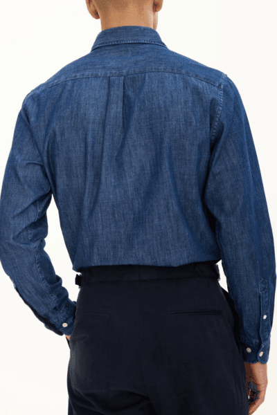 Hovedbilde REGULAR FIT DENIMSKJORTE Dark Indigo
