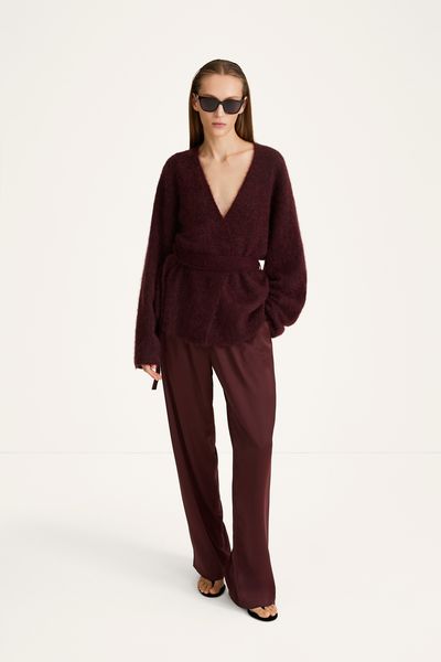 Hovedbilde MEIKE TROUSERS Bordeaux