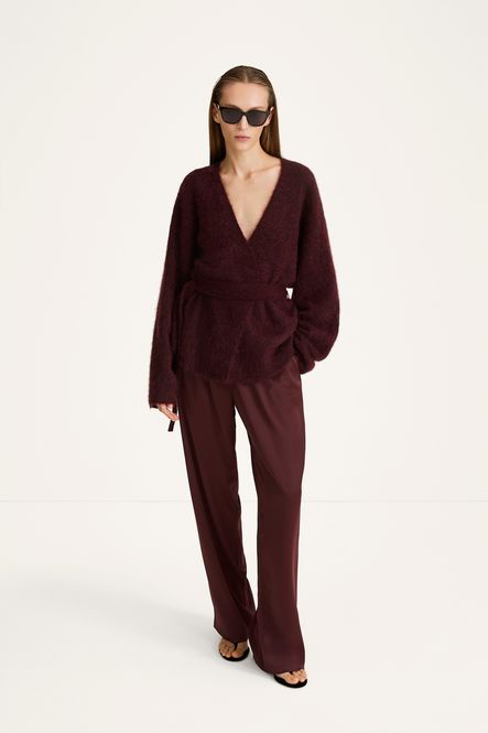 Hovedbilde MEIKE TROUSERS Bordeaux