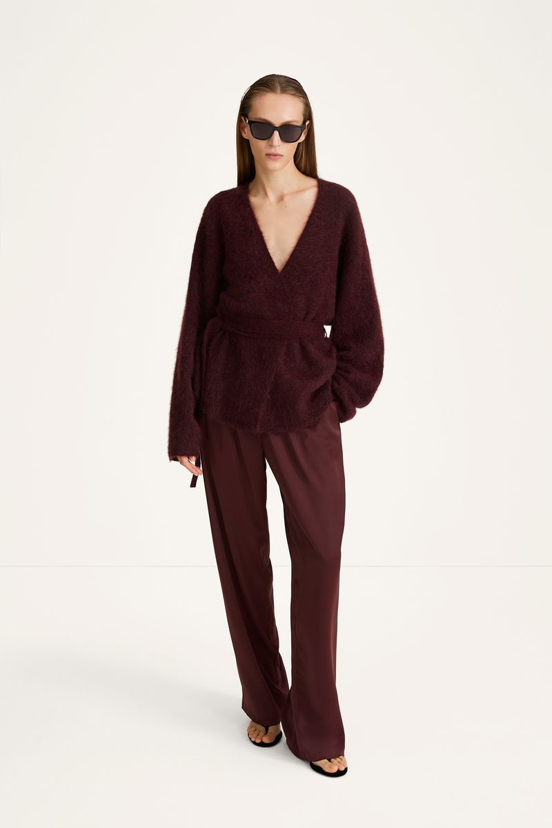 MEIKE TROUSERS Bordeaux