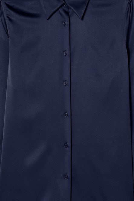 Hovedbilde SILK SHIRT Navy