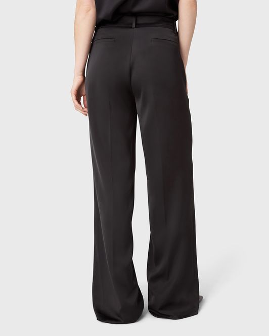 Hovedbilde THE INGRID SATIN TROUSERS Black