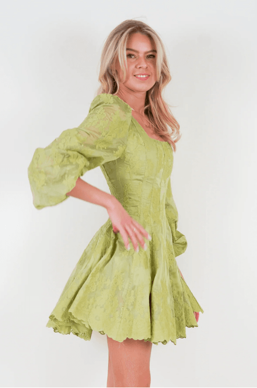 SOPHIE LACE DRESS Green