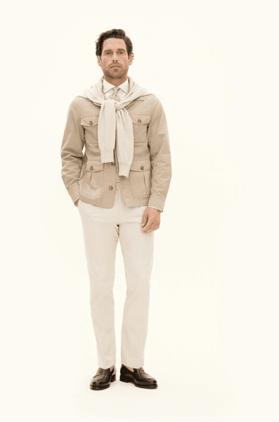 Hovedbilde SAFARI SHIRT JACKET Dusty Beige