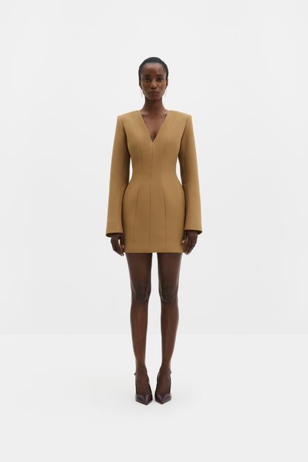 Hovedbilde NINNI MINI DRESS Camel