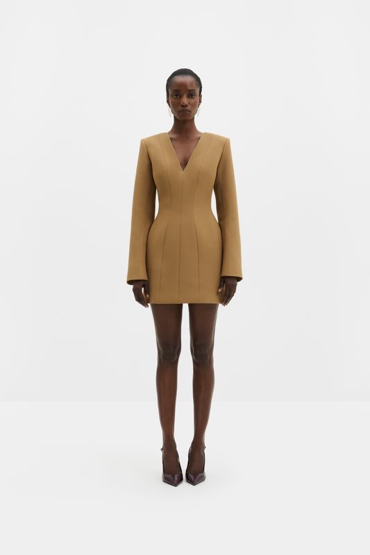 NINNI MINI DRESS Camel