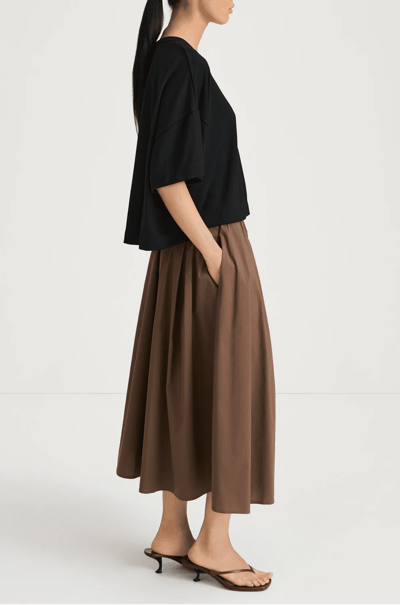 JORINA SKIRT Cacao