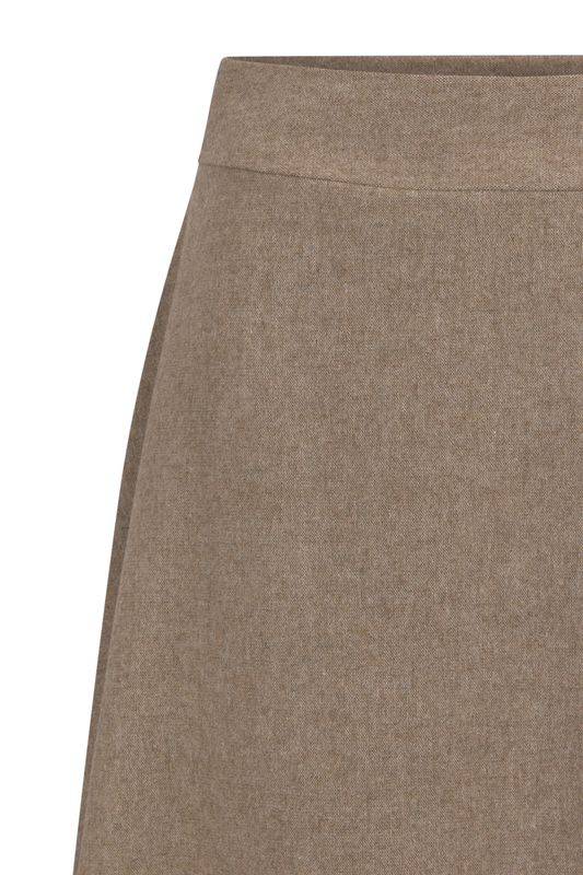 SANDRA MAXI SKJØRT Grey Sand