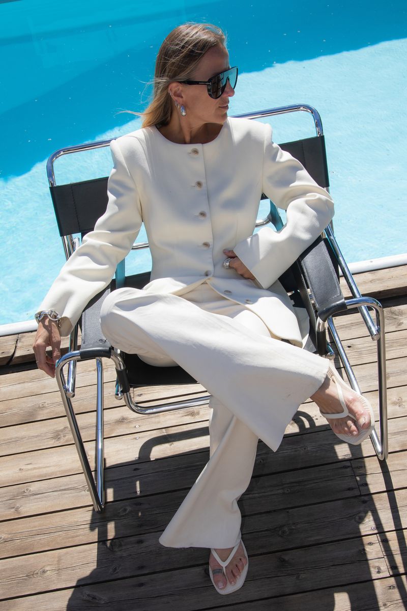 BLAIR BLAZER Cream