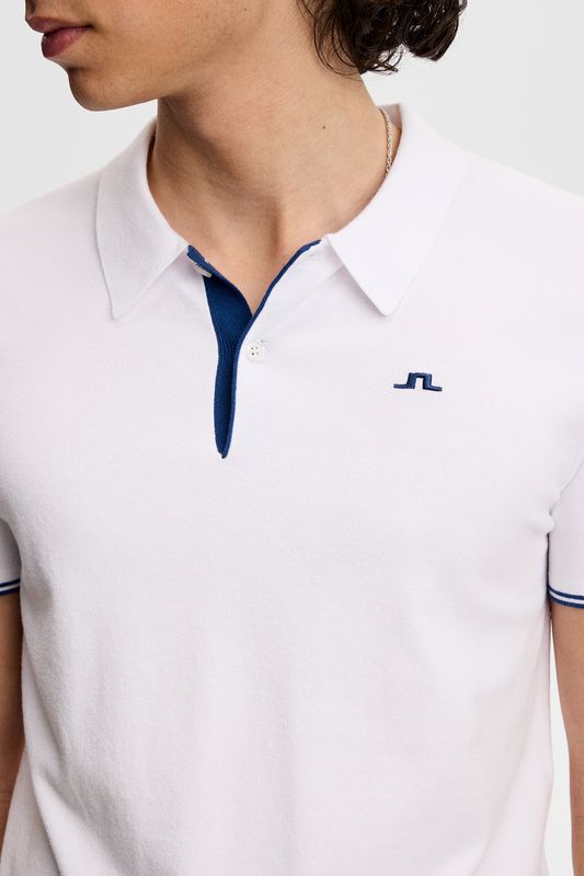 MATHEO KNIT GOLF POLO White