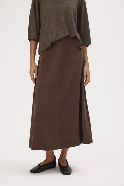 Hovedbilde HENRIETTA SKIRT Espresso Brown