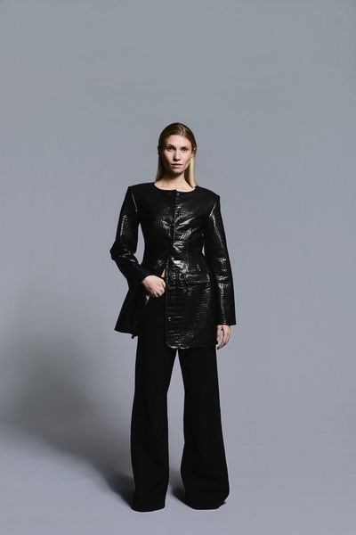 Hovedbilde BLAIR BLAZER Black Croc