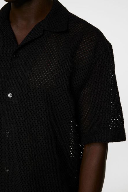 Hovedbilde ELLIS CROCHET SHIRT Black