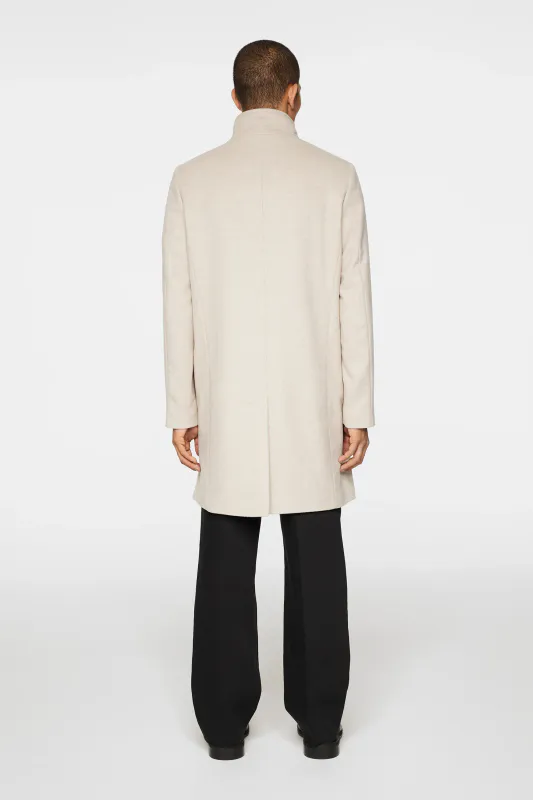 JESSE MELTON CASHMERE COAT MOONBEAM
