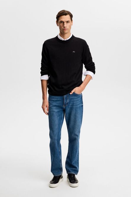 Hovedbilde KEANE MERINO CREW NECK Black