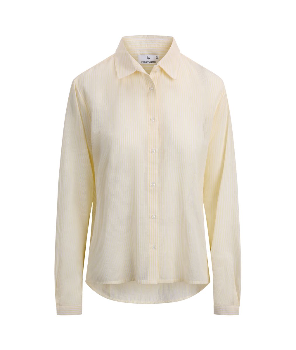 AJA SKJORTE Gule Striper