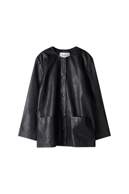 Hovedbilde VALENCIA LEATHER JACKET Black