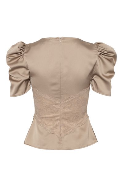 Hovedbilde FRANCIS LACE TOP Taupe