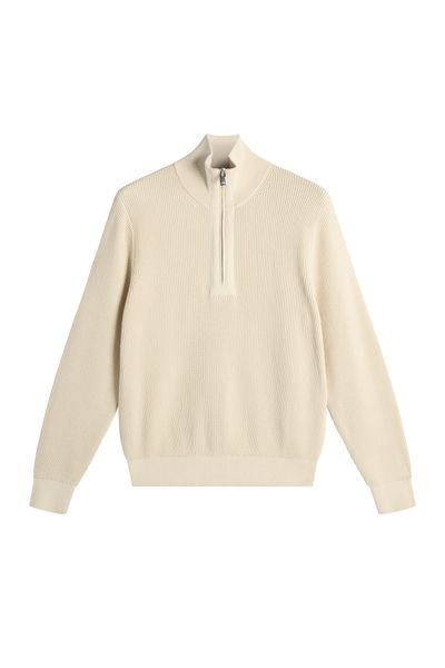 Hovedbilde ALEX HALF ZIP KNITTED SWEATER Moonbeam