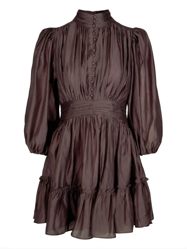 VANITY DRESS Coffee Brown