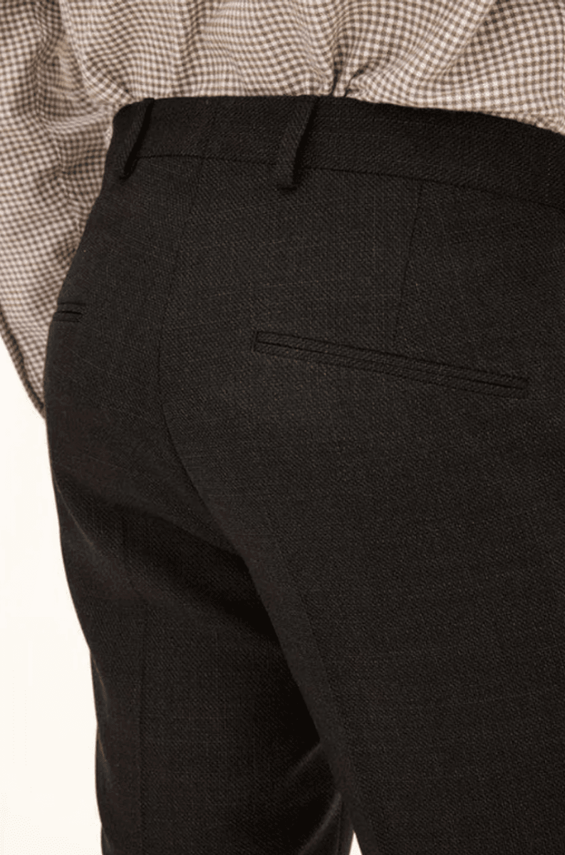 DENZ TROUSERS Chocolate Brown