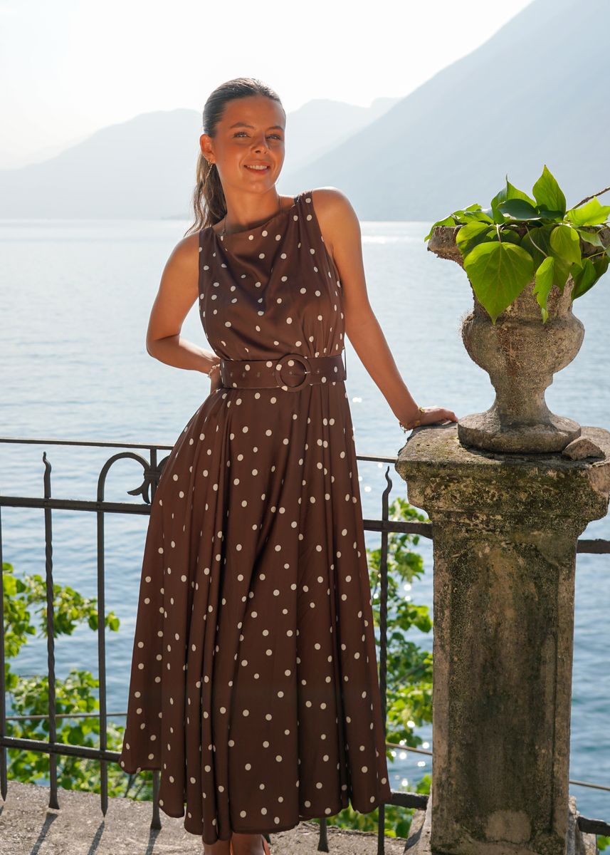 TIFFANY DRESS Brown