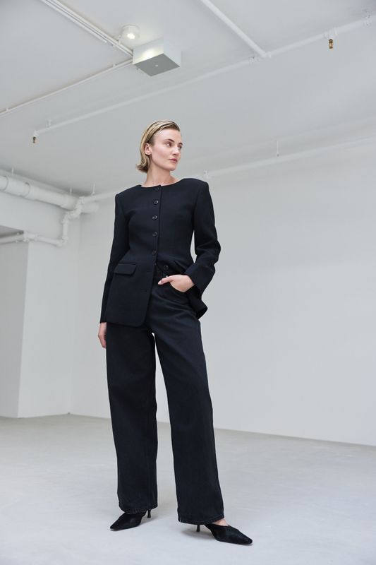 BLAIR BLAZER Svart