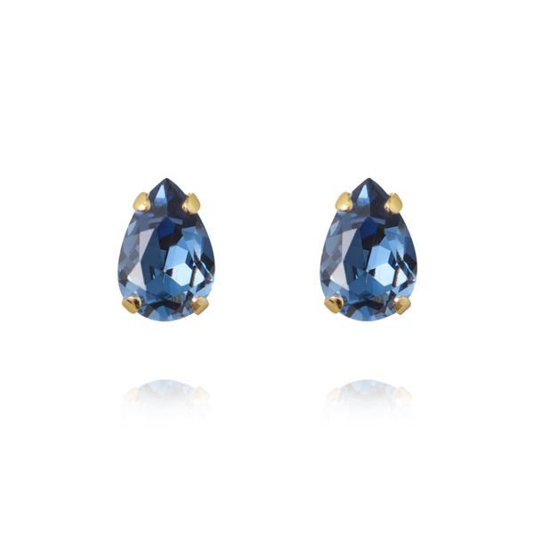 Hovedbilde PETITE DROP STUD EARRINGS Denim Blue