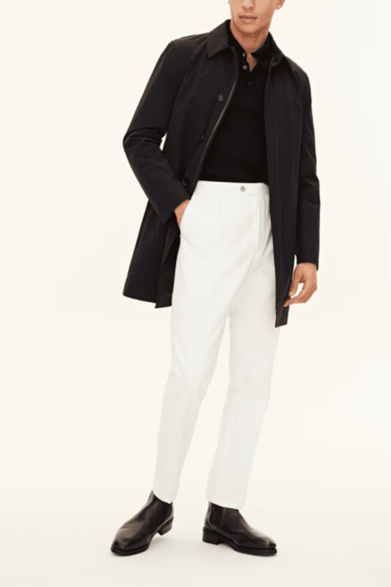 CAR COAT Navy