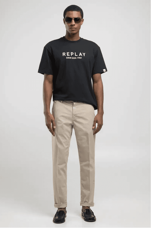 BENNI REGULAR FIT CHINOS Oatmeal Beige