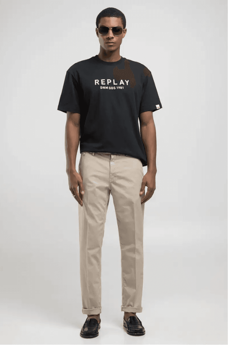 BENNI REGULAR FIT CHINOS Oatmeal Beige