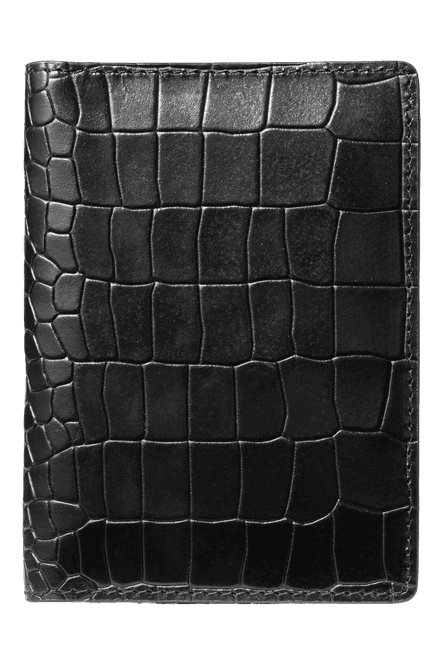 Hovedbilde PASSPORT HOLDER Black Croc