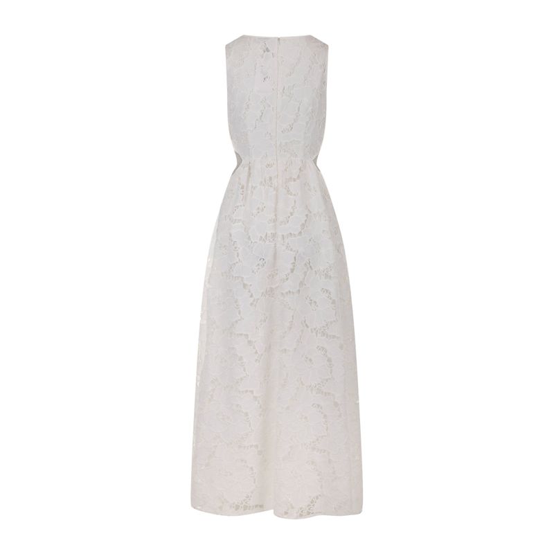 DONATA DRESS White