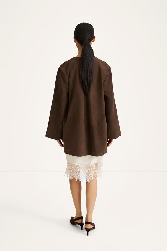 VALENCINO COAT Pebble Brown