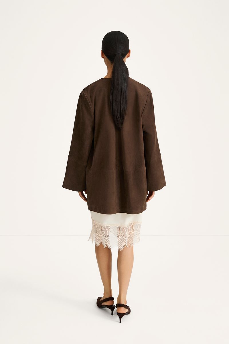 VALENCINO COAT Pebble Brown