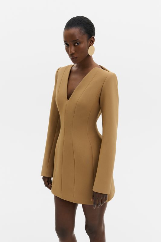 NINNI MINI DRESS Camel