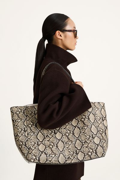 Hovedbilde YACHT BAG Beige Snake