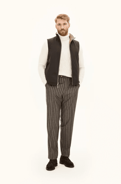 Hovedbilde REVERSIBLE PADDED VEST Walnut Beige